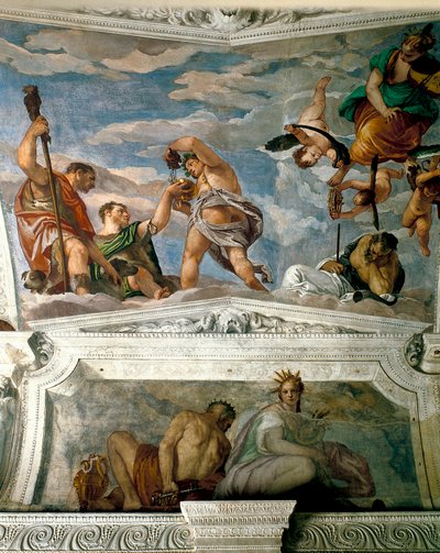 Plutone e Cerere con Bacco e Icaro, 1560-62 da Paolo Veronese